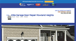 Desktop Screenshot of garagedoorrepairrowlandheights.us