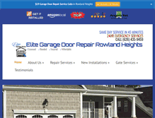 Tablet Screenshot of garagedoorrepairrowlandheights.us